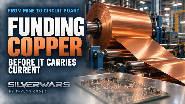 What Copper Funding Pays for Between the Mine and the Circuit Board