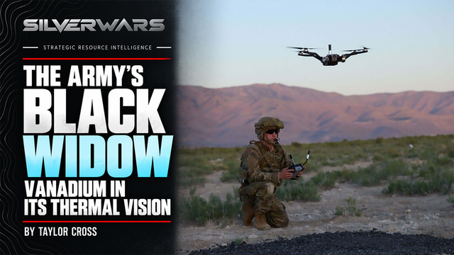How Vanadium Helps the Army’s Black Widow Drone See at Night
