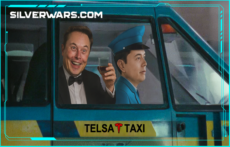 Tesla's Robotaxi Launch Flop Highlights That Tech Companies Don't Care How Much Silver They Waste