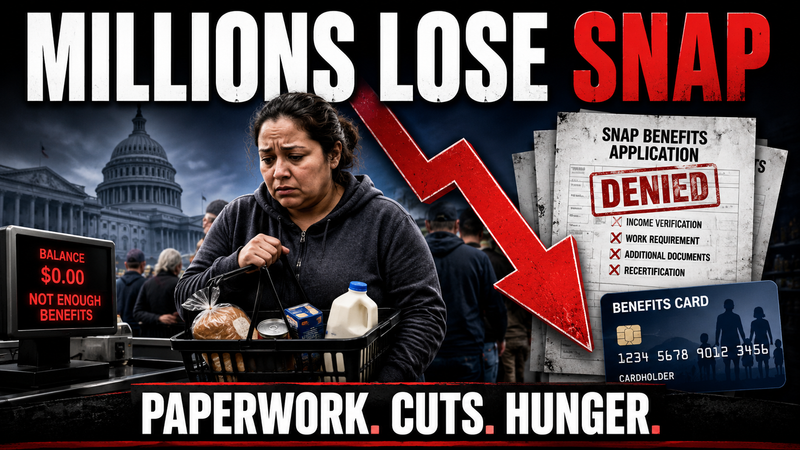 Millions Lost Food Aid and Washington Is Calling It a Strong Economy