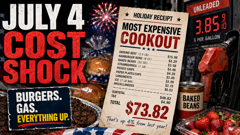 The Fourth of July Cookout Is America's Inflation Receipt