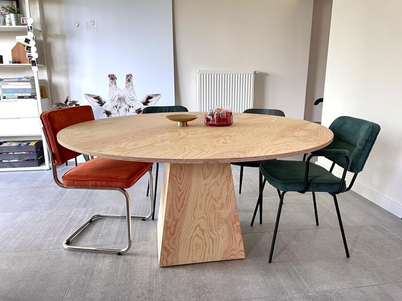 Tafel uit poolse grenen (21-063)