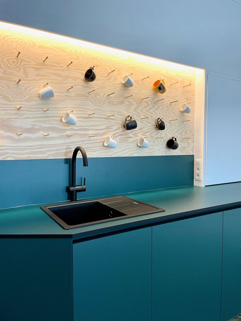 Keuken in docentenruimte KASK (Hogeschool Gent)