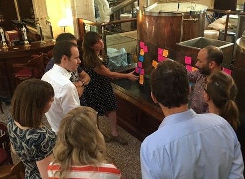 An agile meet-up not a top-down waterfall