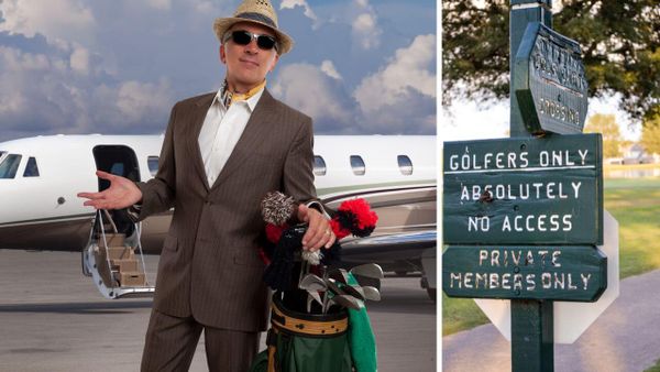 Tag Along With the Capitalists On Their Preferred Pastime: Journey of a Wealthy Golfer