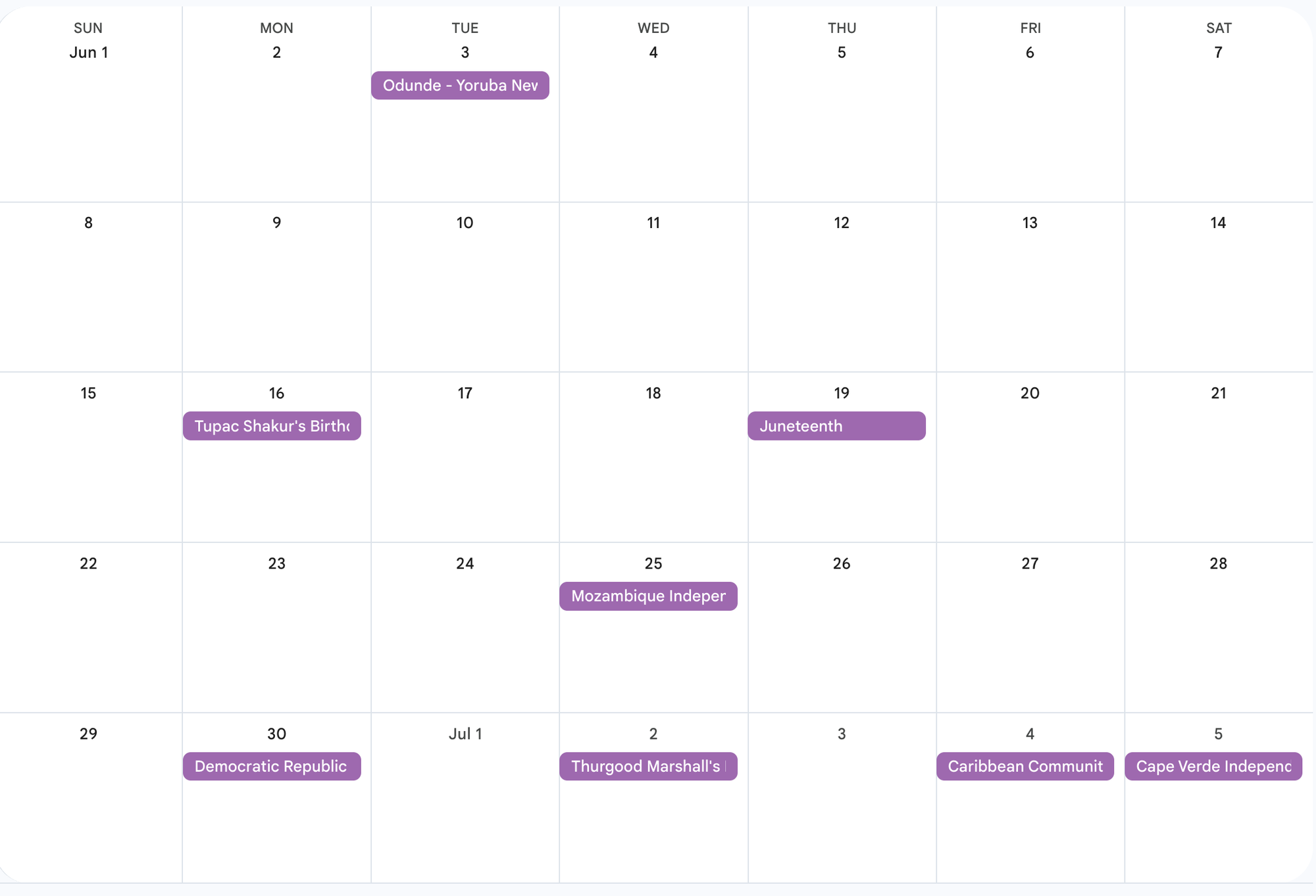 Calendars of the Diaspora