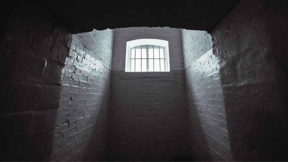 prison cell with light representing why bad things happen to good people