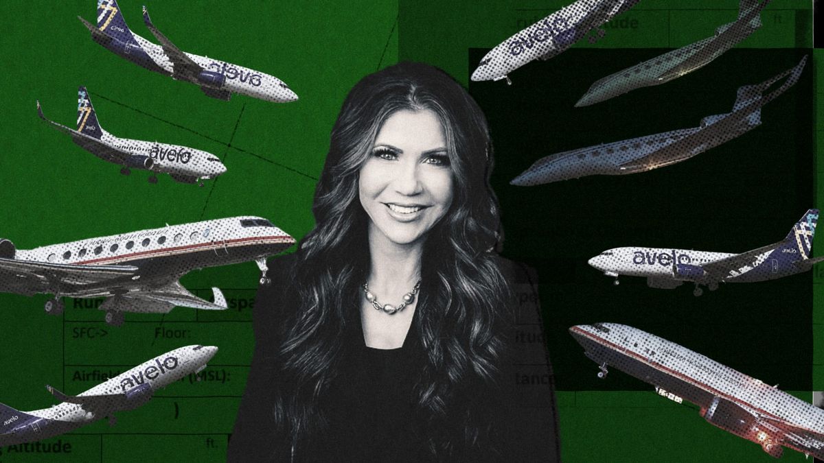 Noem’s luxury ‘deportation’ jet is the tip of the ICE-berg
