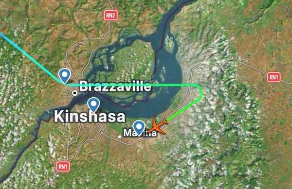 ICE charter lands in Congo carrying 15 Latin American migrants