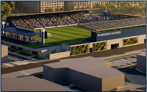 Wanderers pitch new pitch