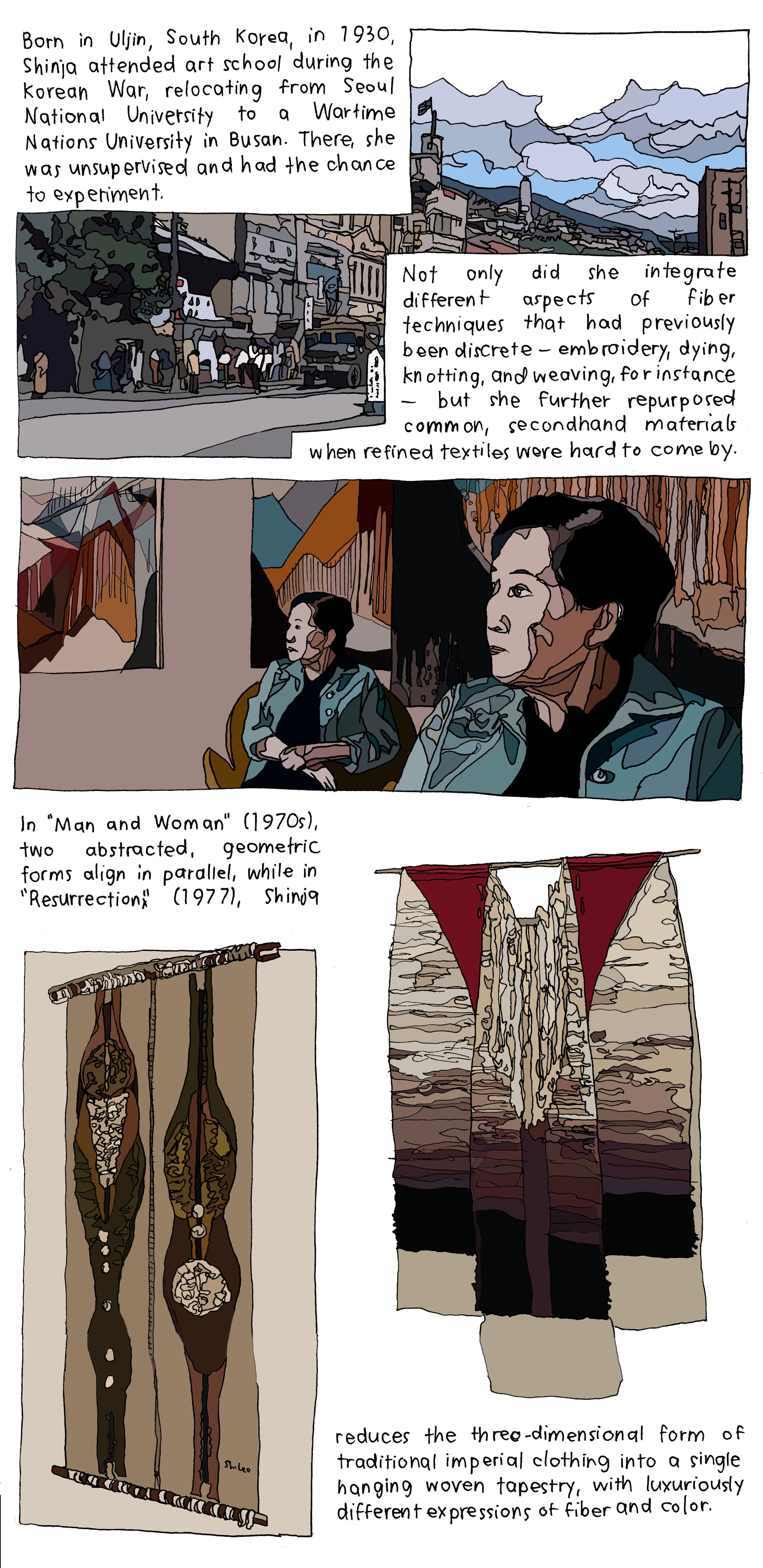 Lee ShinJa's Handwoven Portals