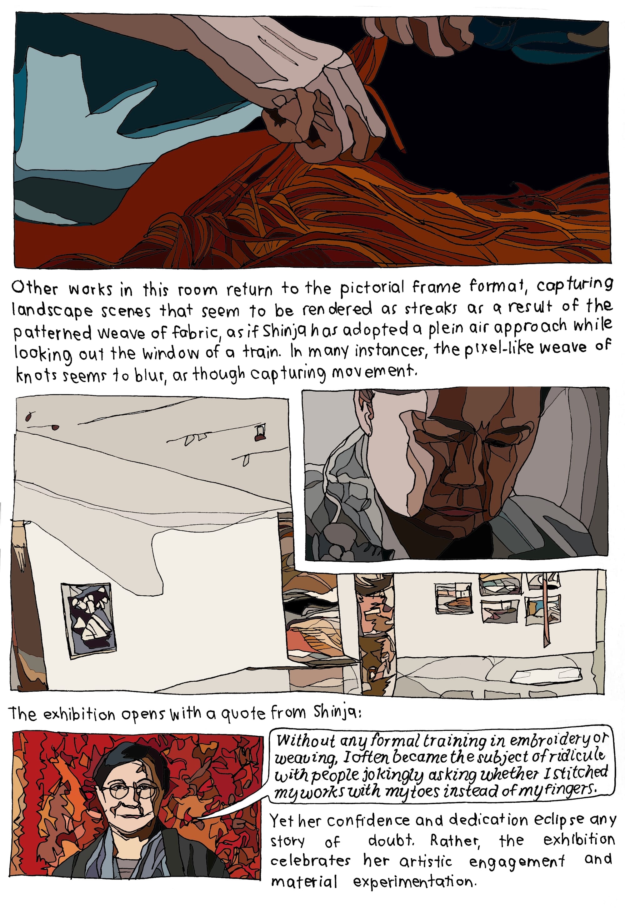 Lee ShinJa's Handwoven Portals