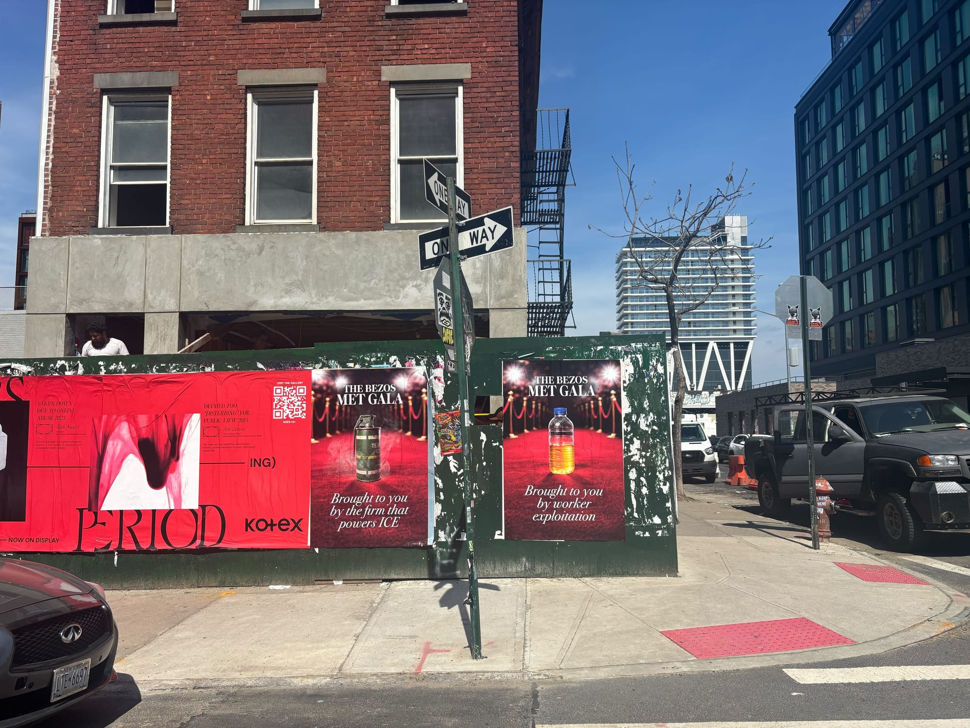 “Boycott the Bezos Met Gala” Posters Emerge Across NYC