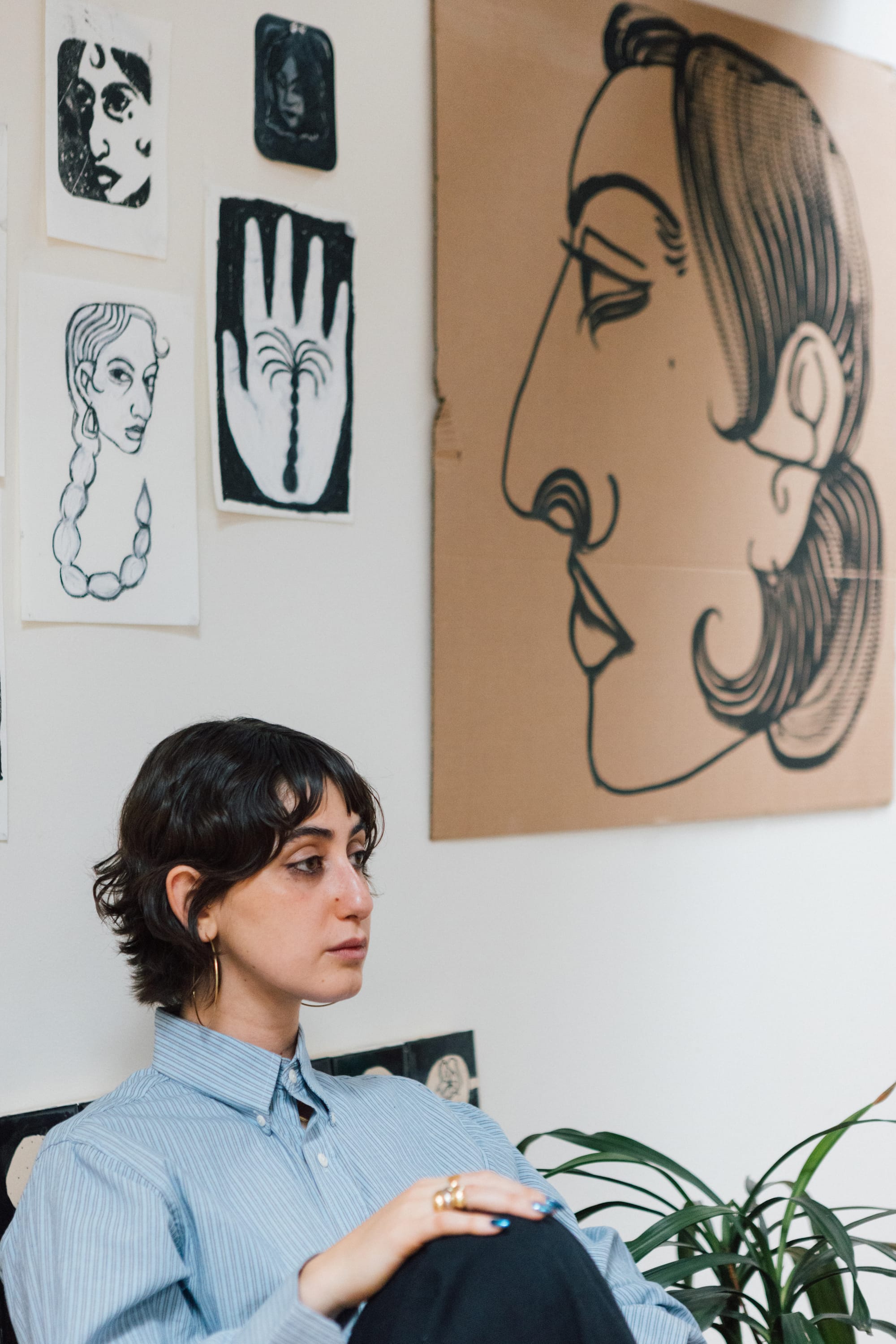 In the Studio With Rama Duwaji