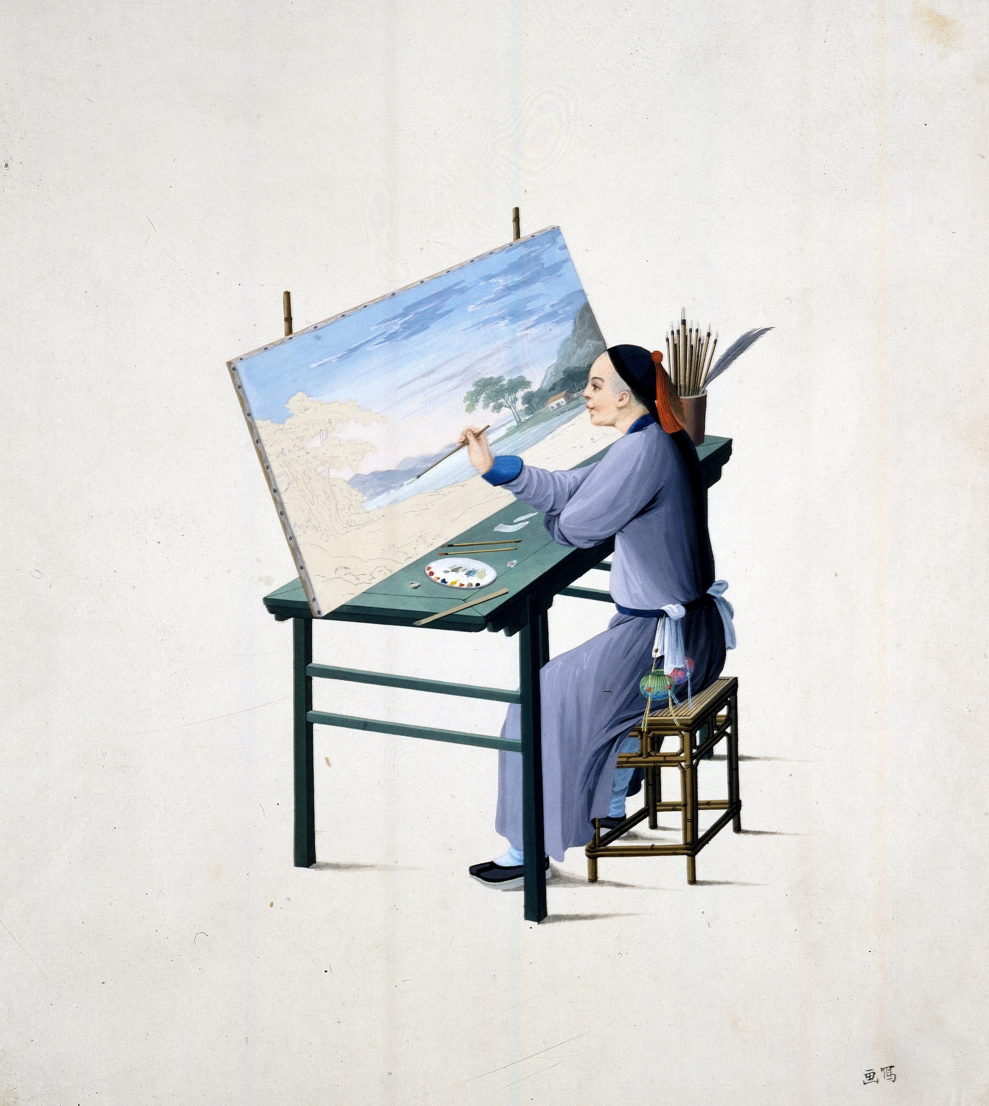 The Unnameable Artists of the Canton Trade System