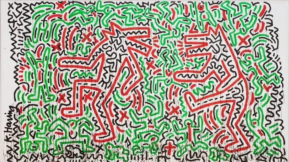 Кит Харинг, «Без названия» (1981)