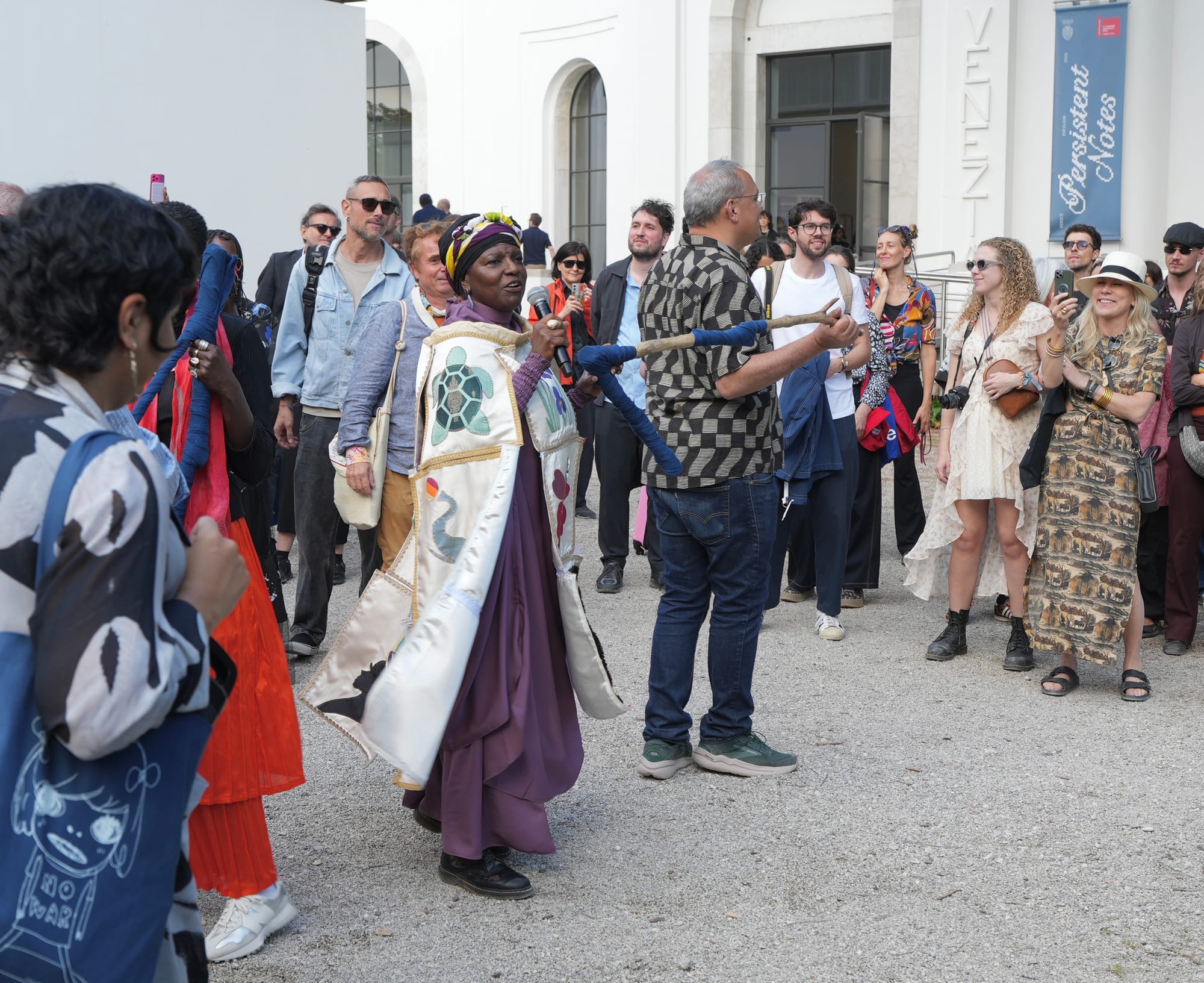 Artists Pay Tribute to Koyo Kouoh in Poetry Caravan at Venice Biennale