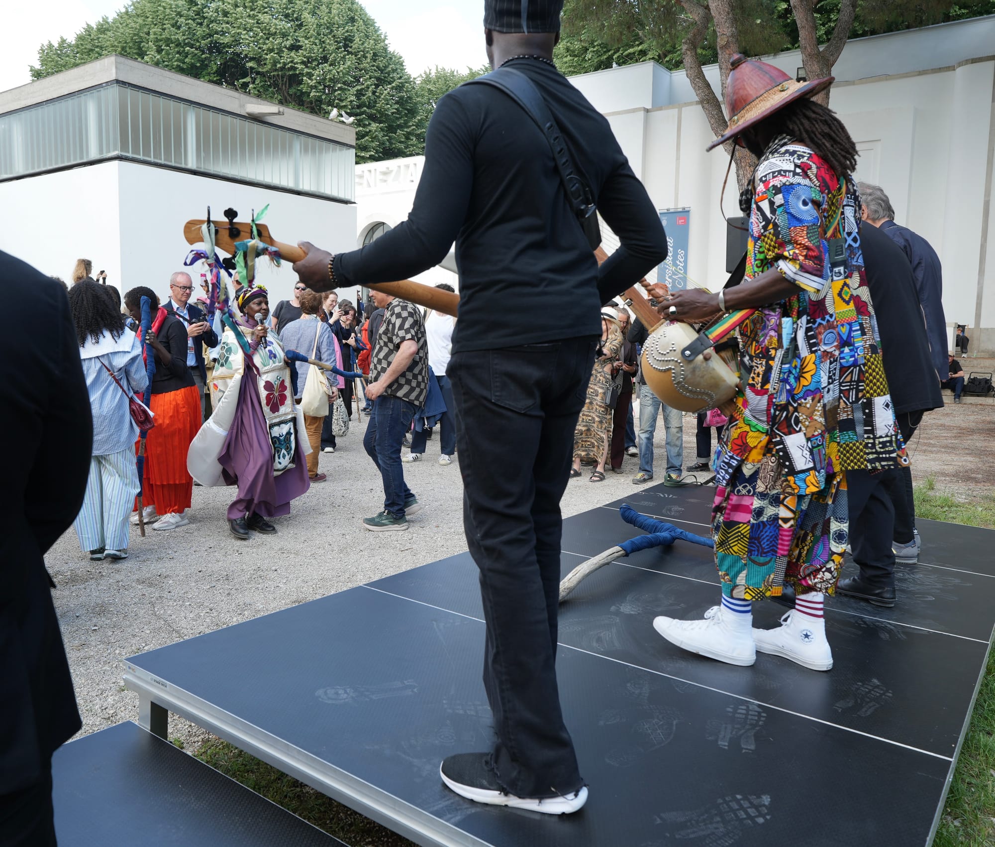 Artists Pay Tribute to Koyo Kouoh in Poetry Caravan at Venice Biennale