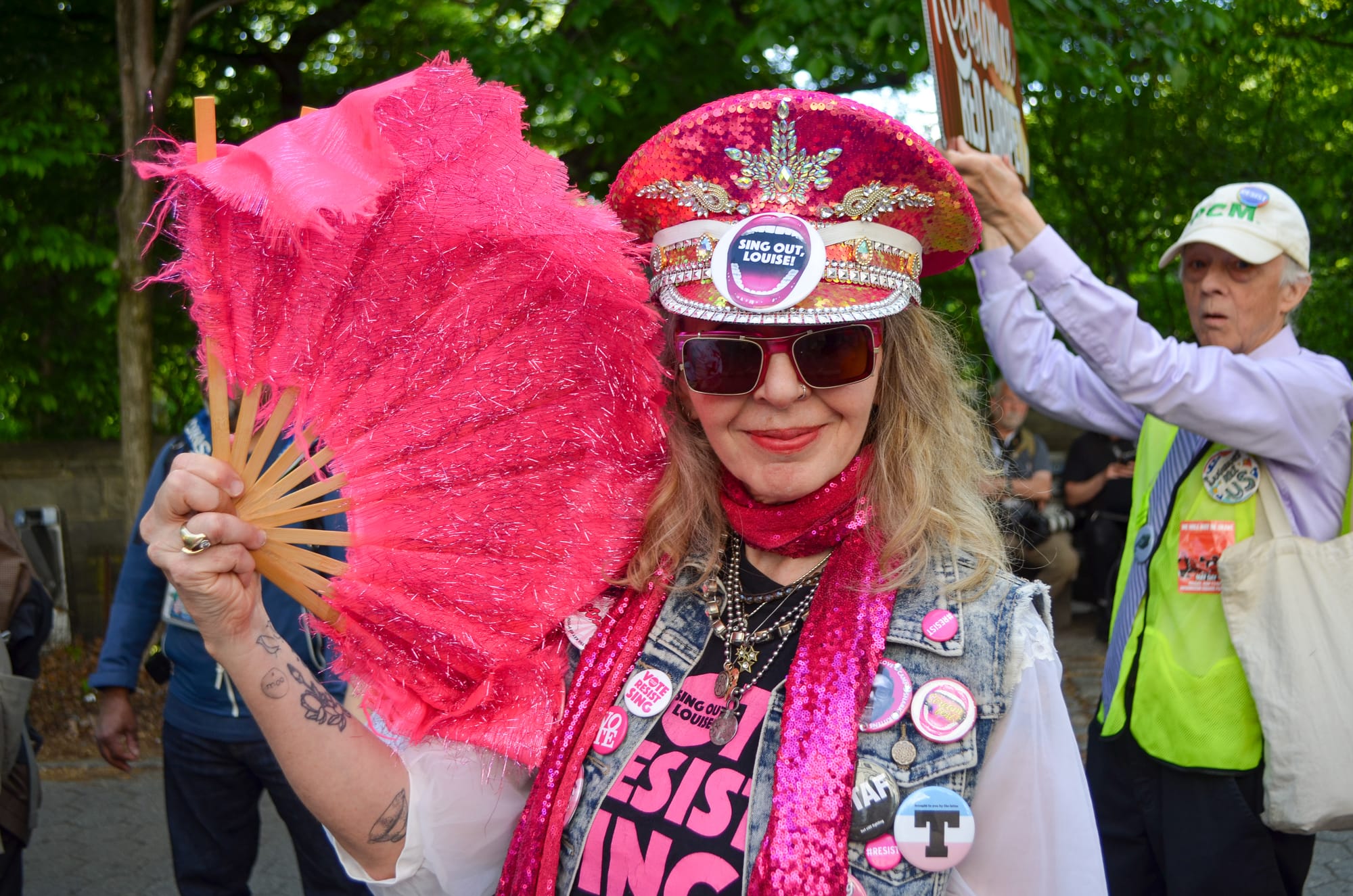 Rollicking Protest Against Bezos's Met Gala Erupts in Manhattan