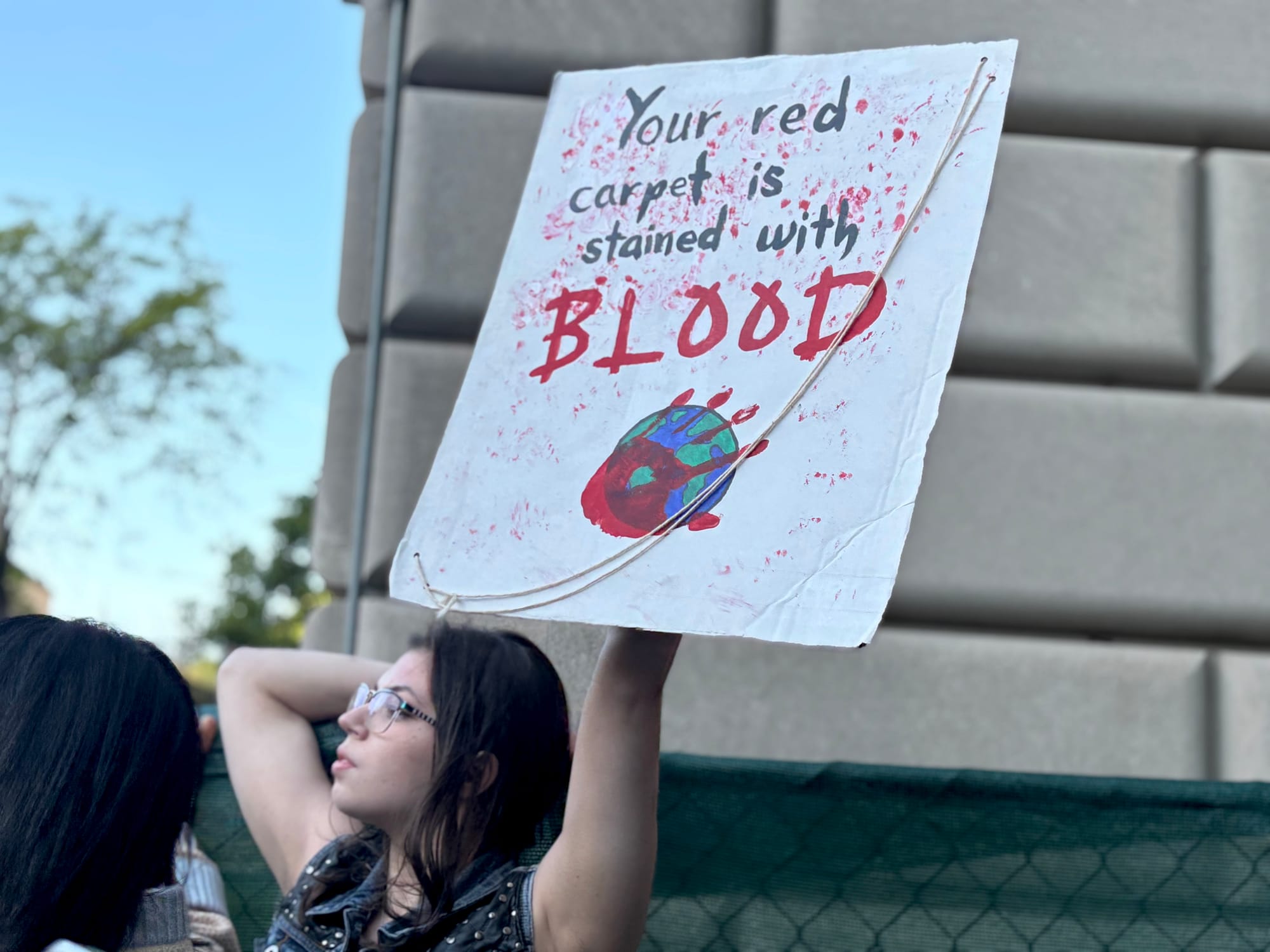 Rollicking Protest Against Bezos's Met Gala Erupts in Manhattan