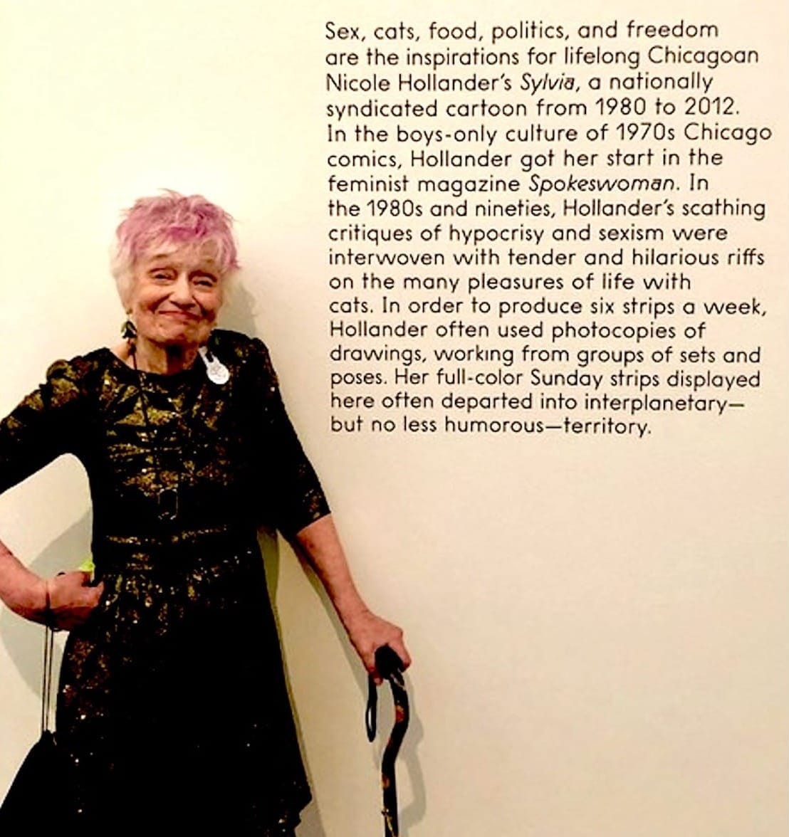 Remembering Georg Baselitz, Nicole Hollander, and Doris Fisher