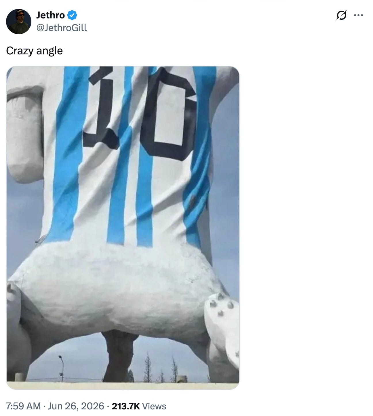 The World’s Tallest Messi Statue Is Also Its Most Salacious