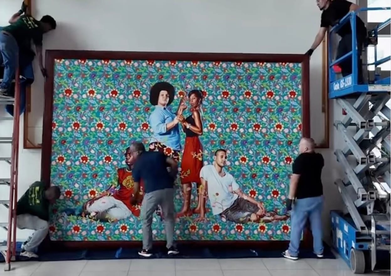 US State Department Takes Down “Woke” Kehinde Wiley Painting