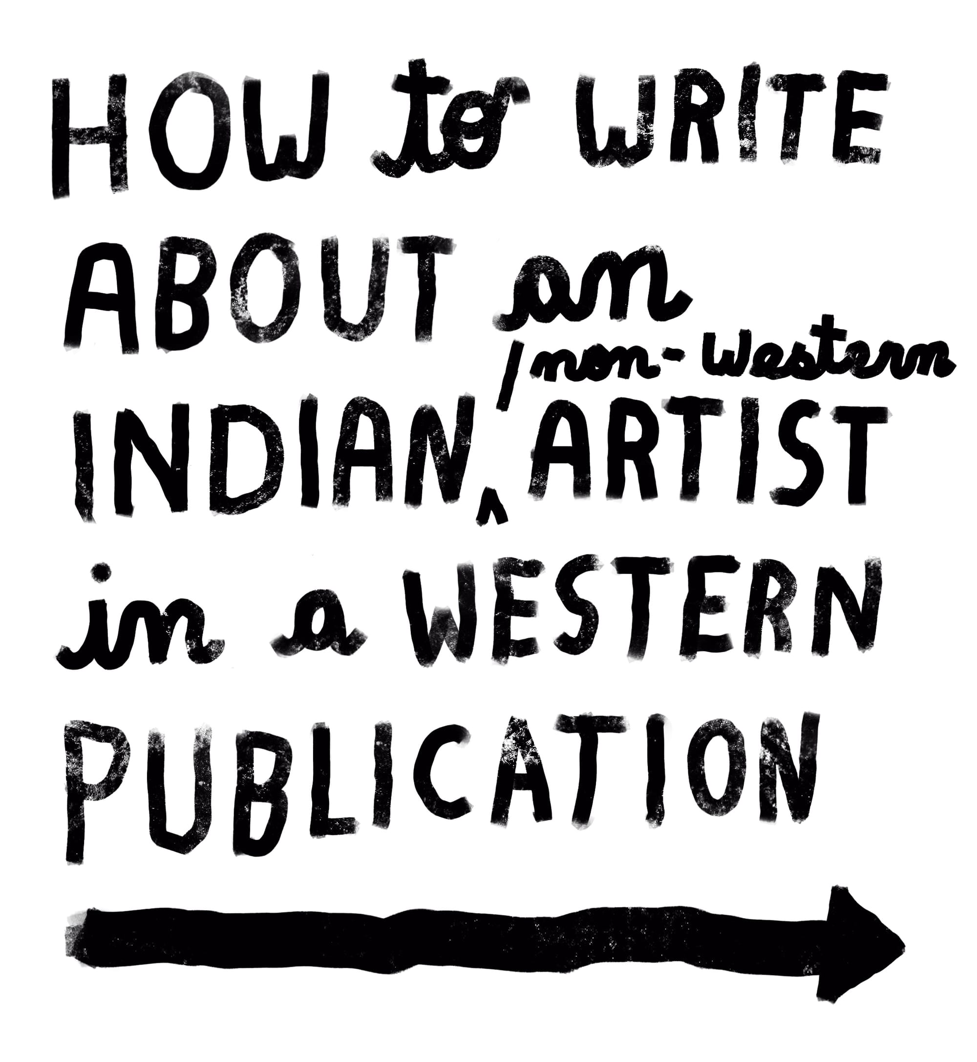How to Write About an Indian Artist for Western Readers