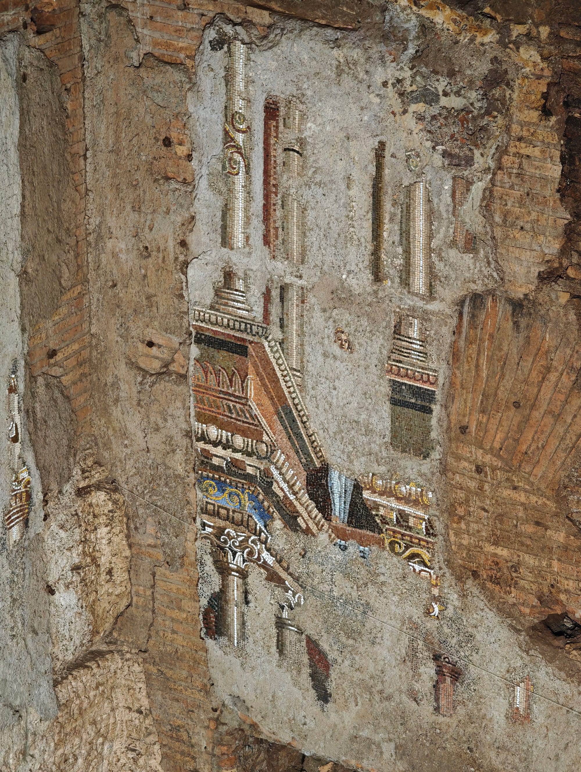 The Breathtaking Sight of Ancient Rome's Largest Surviving Wall Mosaic