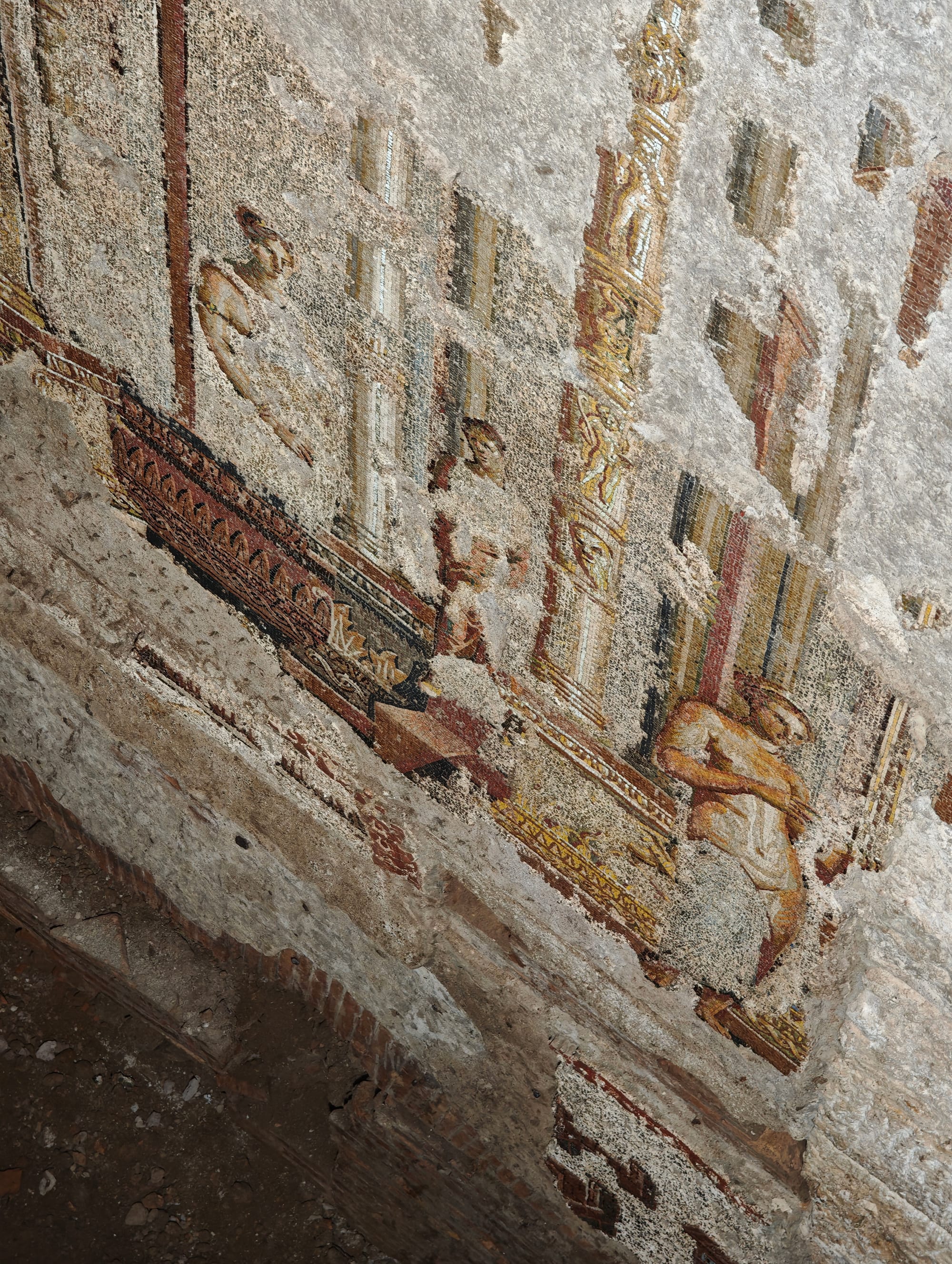 The Breathtaking Sight of Ancient Rome's Largest Surviving Wall Mosaic