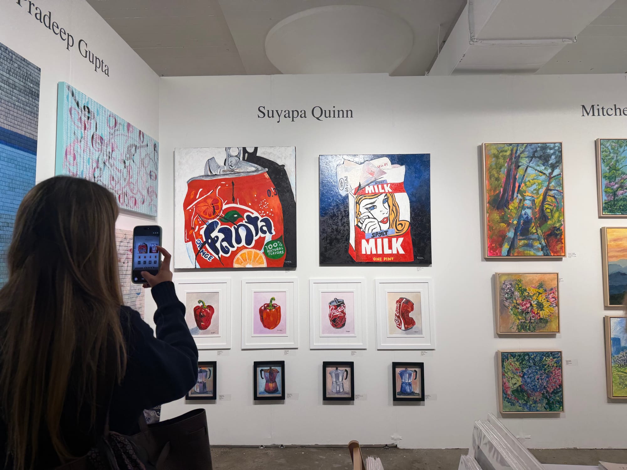 A Tiny Hot Dog Art Show and Other Treasures at Affordable Art Fair