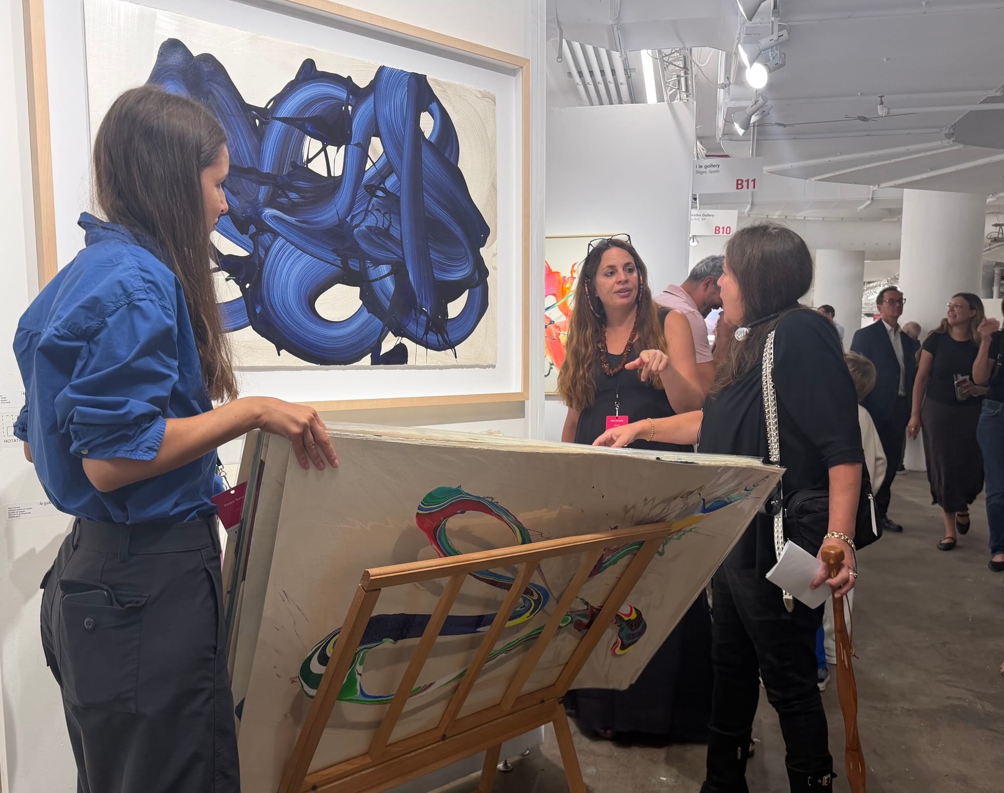 A Tiny Hot Dog Art Show and Other Treasures at Affordable Art Fair