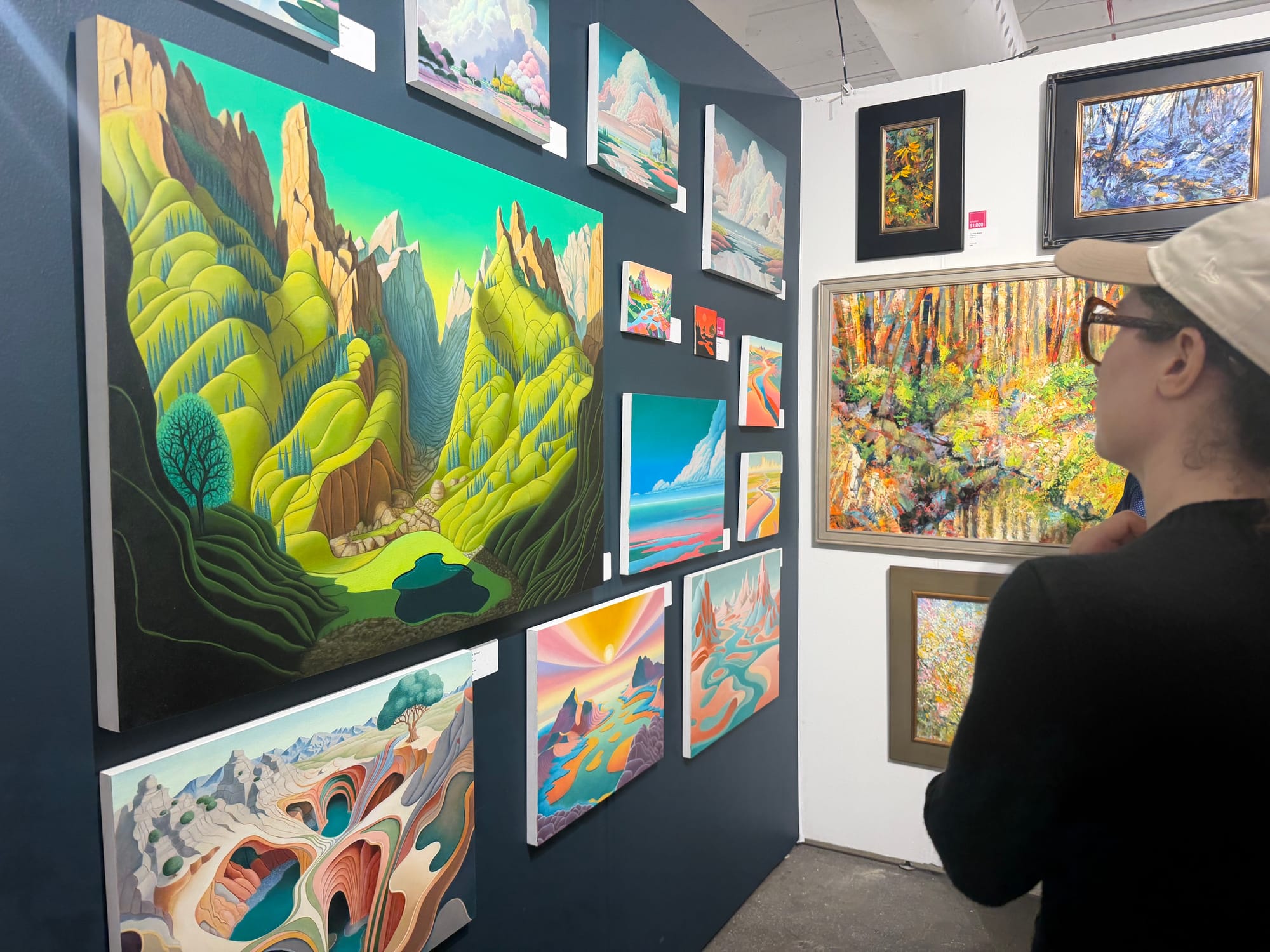 A Tiny Hot Dog Art Show and Other Treasures at Affordable Art Fair