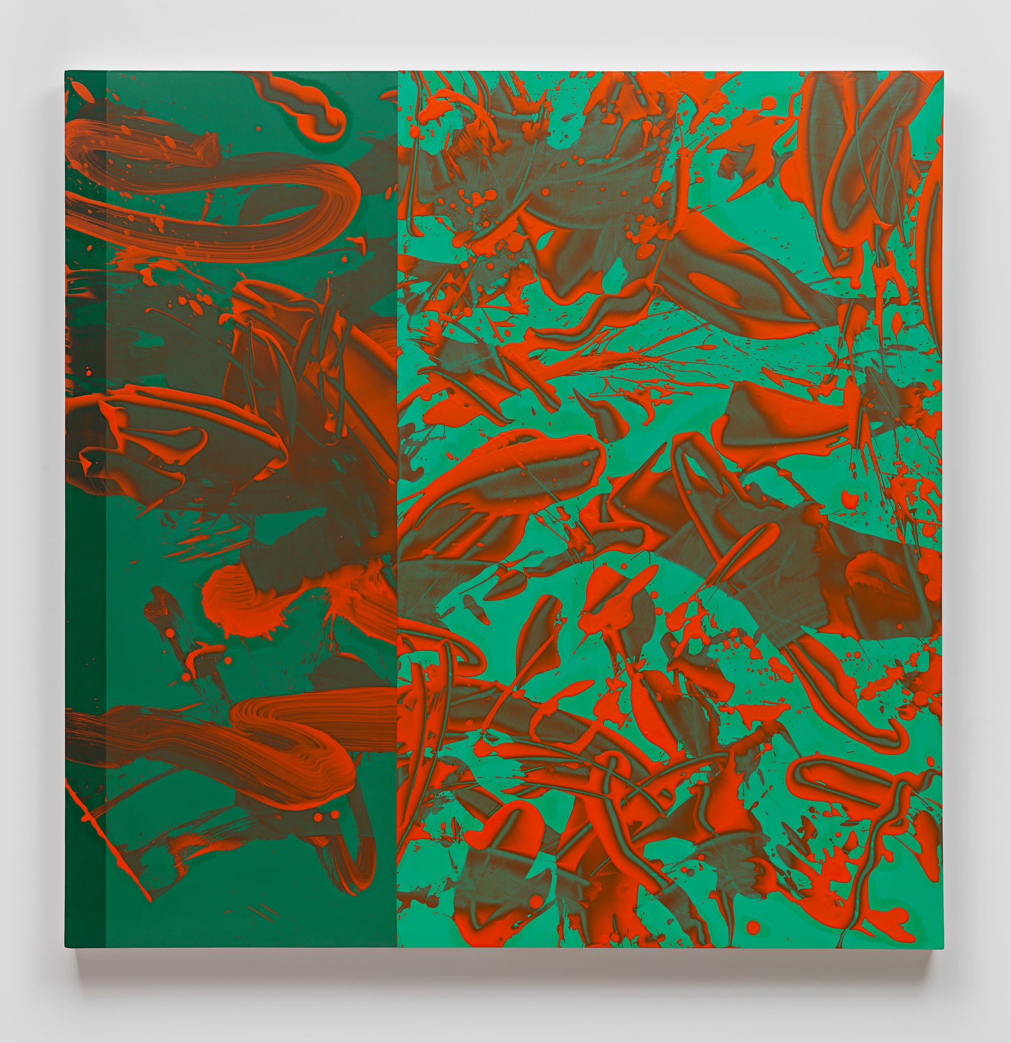 David Reed expose ses œuvres récentes à la galerie Rodder