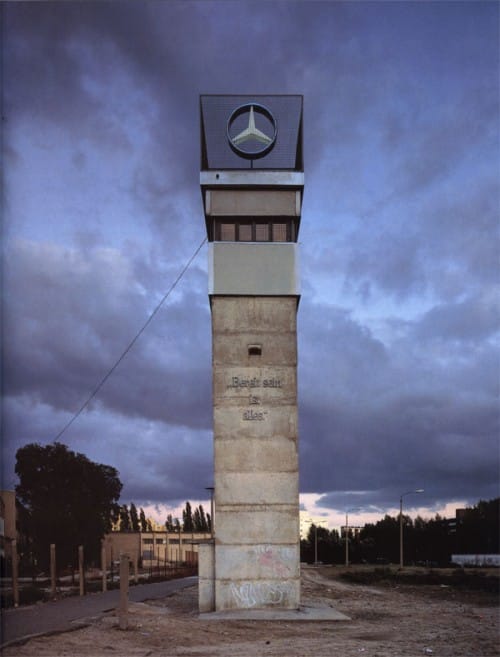 Hans Haacke, "Death Tower," (1990). Temporary Installation, courtesy the University of Sttutgart