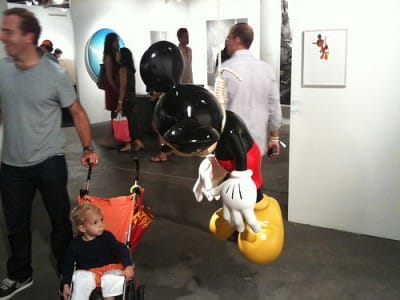 "Daddy, is Mickey flying?"