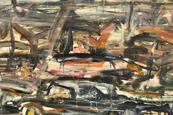 Detail of David Deutsch's "Shade" (2010)