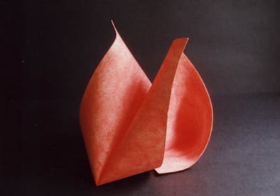 Paul Jackson's folded sculpture