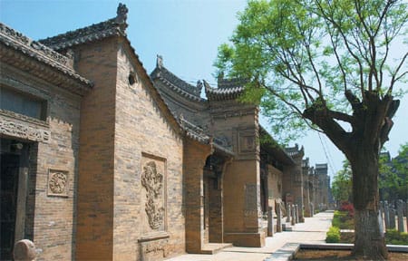 Wang relocated houses of the Ming and Qing Dynasty to be installed at his folk art museum. Image via China Daily.