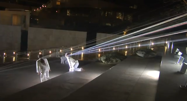 A still from Pacific Standard Time's YouTube video of Kalpa, by Hirokazu Kosaka. Footage by Peter Kirby.