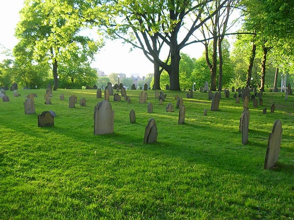 Boston Commons Cemetery (via Wikipedia)