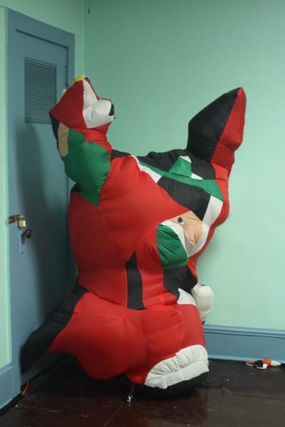 Jeremy Floto's remix of inflatable Santa