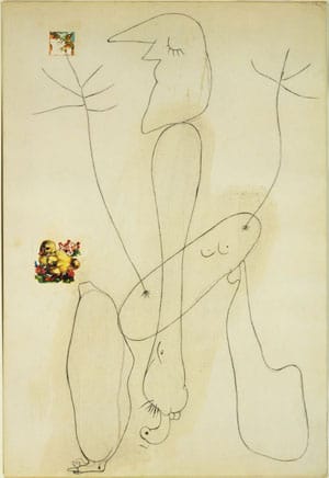 Joan Miró “Drawing – Collage”