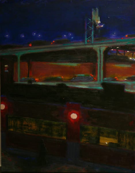 Violet Baxter, "Night Lights I"