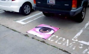 An eyeball for documentation. Image courtesy the artist.