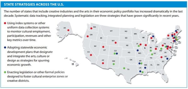 NGA chart of states investing in arts