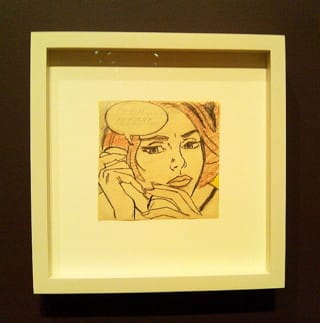 Roy Lichtenstein, sketch for "Oh, Jeff ... "