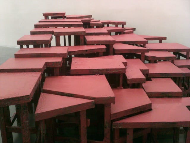 Phyllida Barlow, “untitled: broken stage”