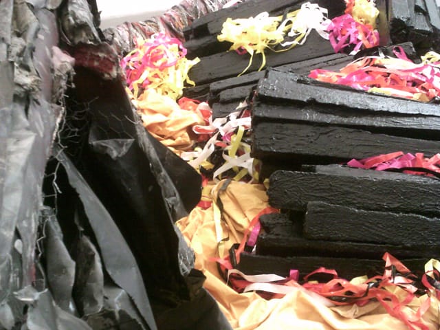 Phyllida Barlow, "siege" (details)