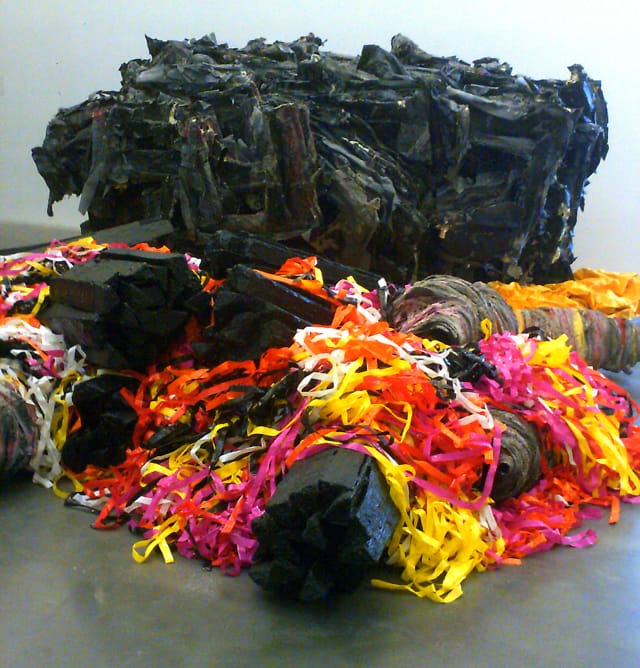Phyllida Barlow, "siege," installation view